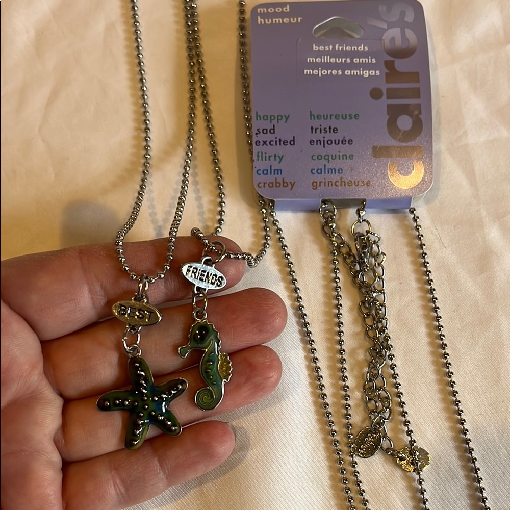 Claire's Best Friends Mood Necklaces